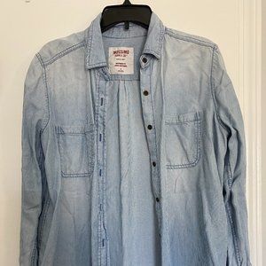 Striped Button Up Top